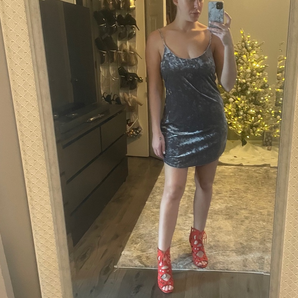 Grey/Silver dress